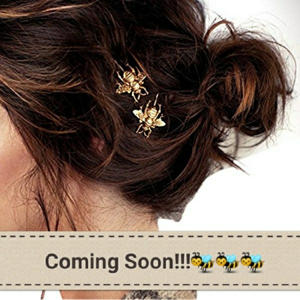 Vintage Gold Bee Hair Pins!🐝
